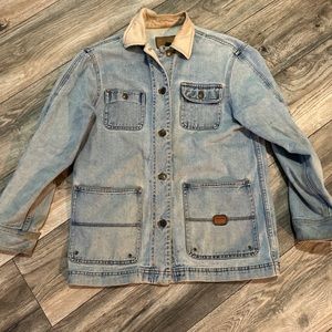 Vintage Lauren Jeans Co. Safari Outfitters Denim Jacket Size Small.